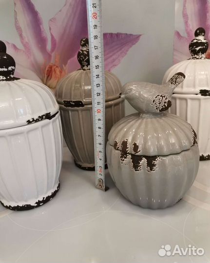 Новые Изысканные Вазочки Шкатулки Керамика