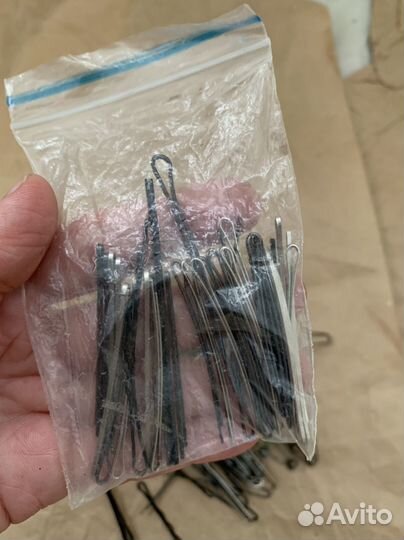 Шпильки и невидимки для волос пакетом