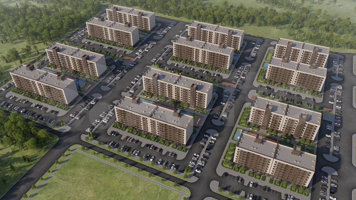 1-к. квартира, 42,7 м², 5/7 эт.