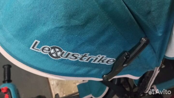 Велосипед коляска с родительской ручкой