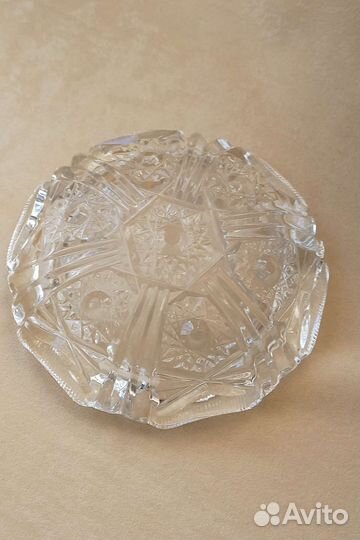 Хрустальная пепельница