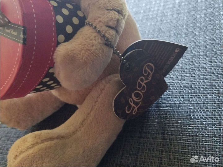 Плюшевый медведь17см