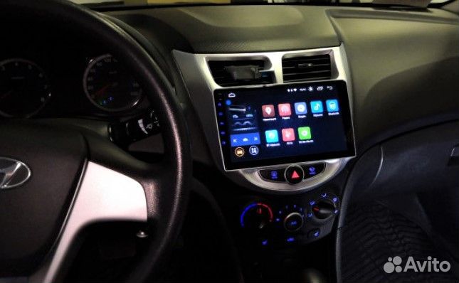 Авто магнитола android Hyundai Solaris