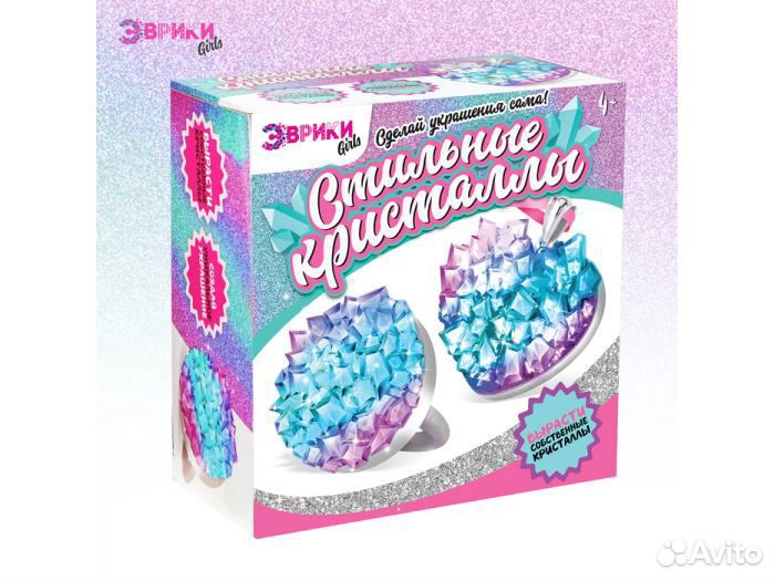 Выращивание кристаллов Кольцо