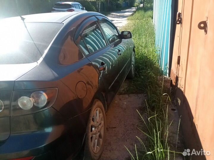 Mazda 3 1.6 МТ, 2008, битый, 230 000 км