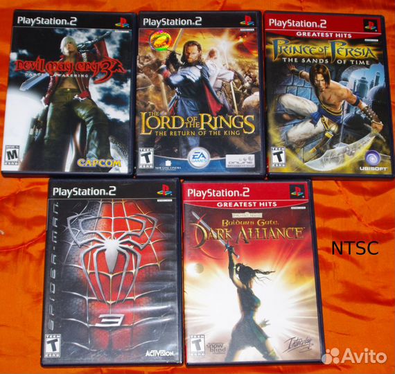 Лицензионные диски для Sony Playstation 2