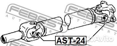Крестовина карданного вала 22.06x57.5 toyota rav 4