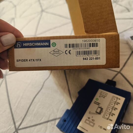 Коммутатор Hirschmann Spider 4TX/1FX (943 221-001)