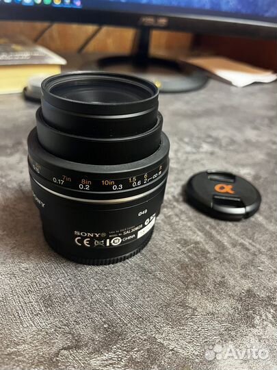Объектив sony sal30m28 n50