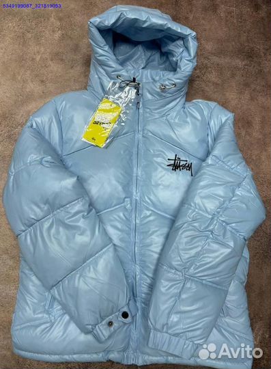 Глянцевый пуховик Stussy для уверенных в себе