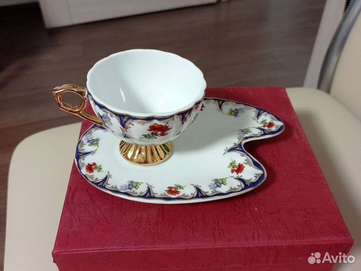 Кофейная пара фарфор