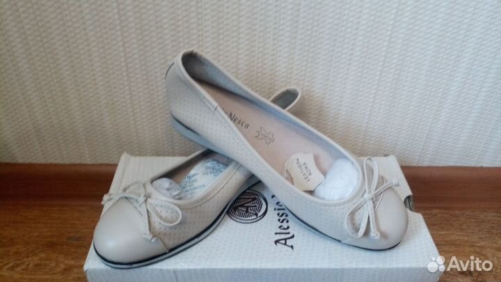 Новые Балетки натуральная кожа 36 размер