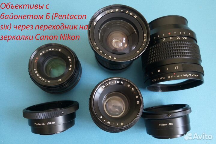 Советские объективы