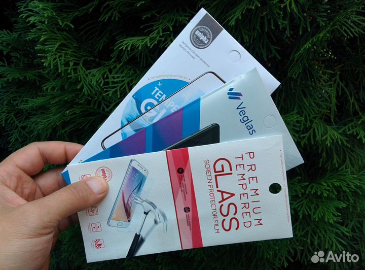 На Sony Xperia защитные стекла