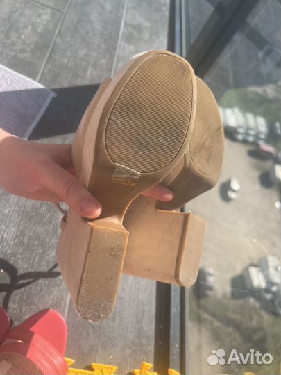 Босоножки aldo нат кожа 38