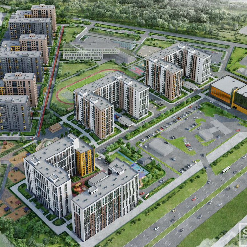 2-к. квартира, 76,5 м², 3/12 эт.