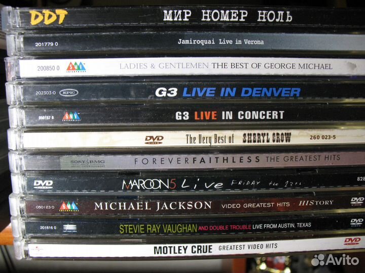 DVD коллекция Рок-музыки Всё за 1200