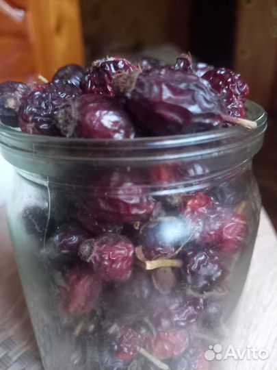 Шиповник сушеный и свежий