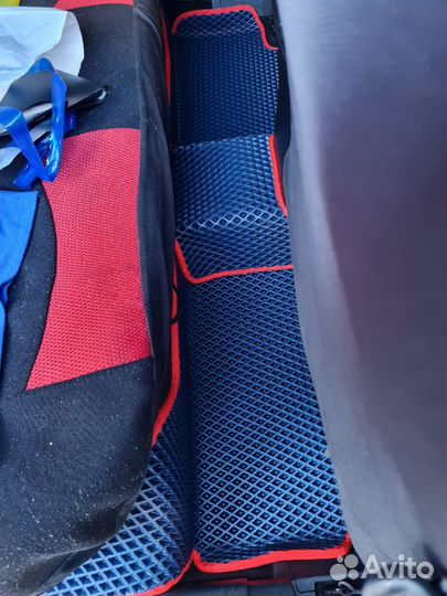 Эва ева коврики в Авто,с 3Д бортами и без/Багажник