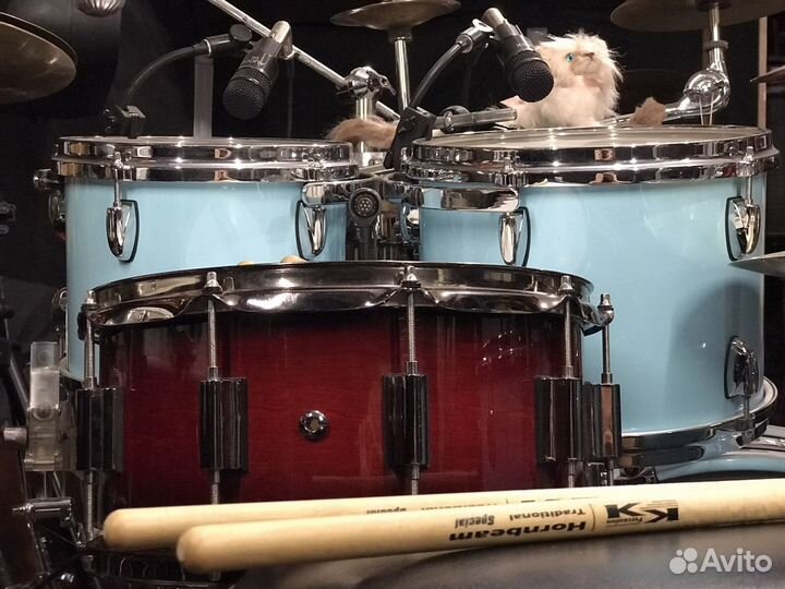 Запись барабанов