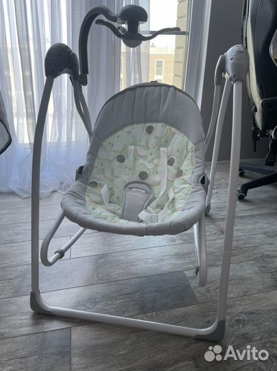 Электрокачеля шезлонг