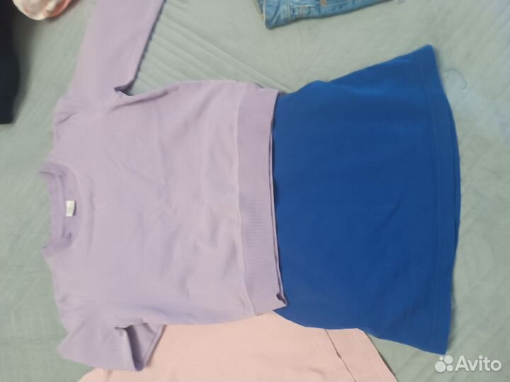 Платье, юбка, шорты, кофточки на рост 104-110