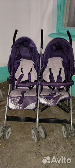Коляска для двойни