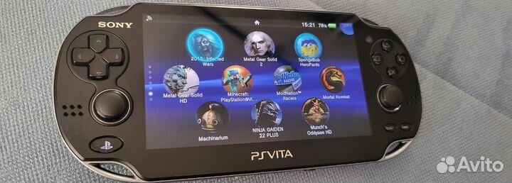 Sony psp vita прошитая обмен