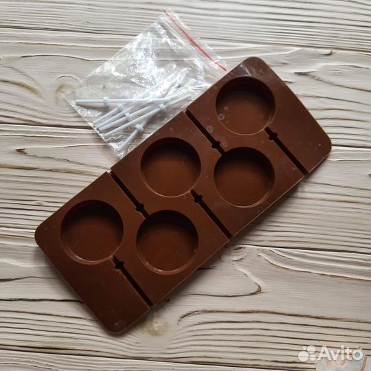 Молд силиконовый для леденцов