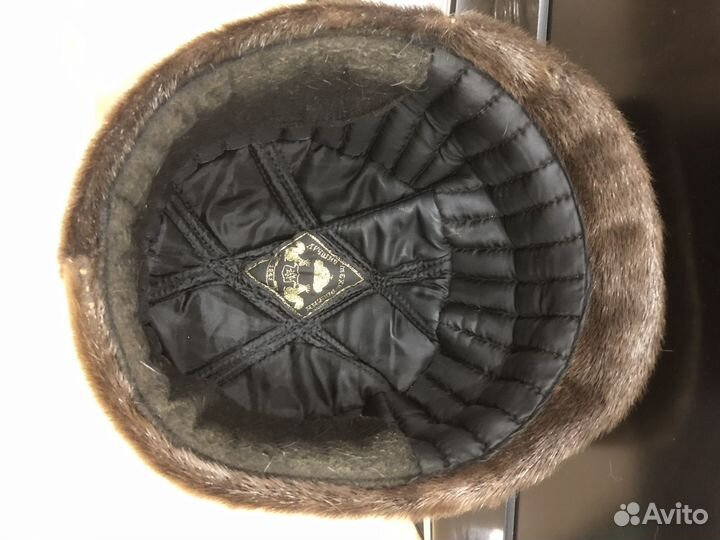 Шапка мужская из нерпы