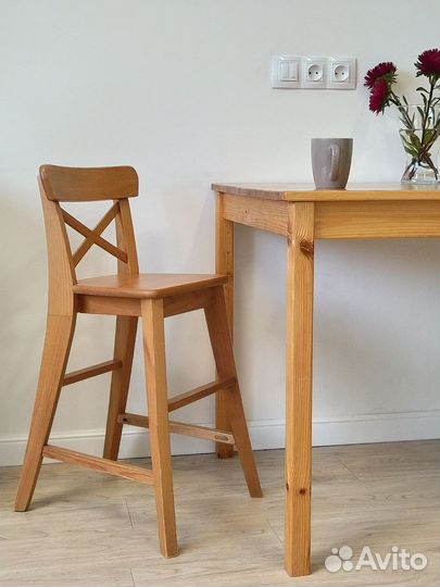 Стульчик детский икеа Ингольф