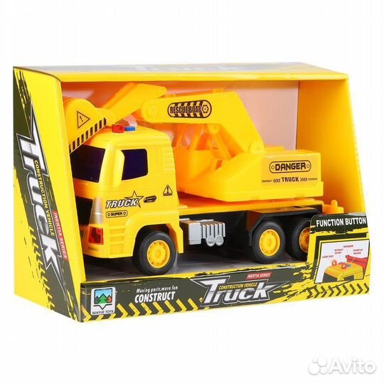 Машина Cпецтехника Truck (свет, звук, инерция) 89003-A