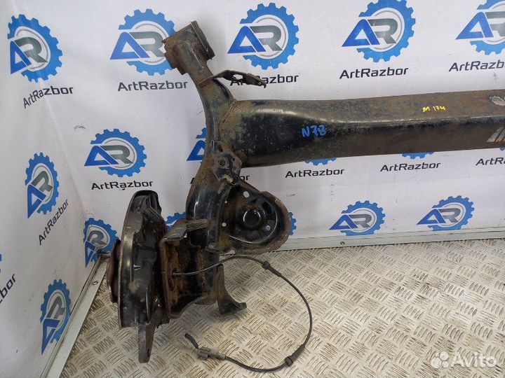 Балка задняя Nissan Qashqai J11 1.2 HRA2DDT 2014