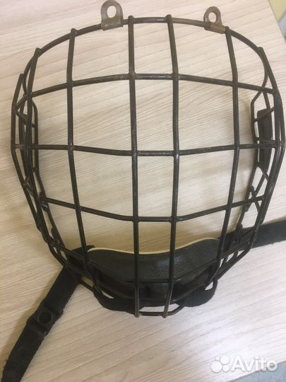 Хоккейный визор взрослый и маска детская