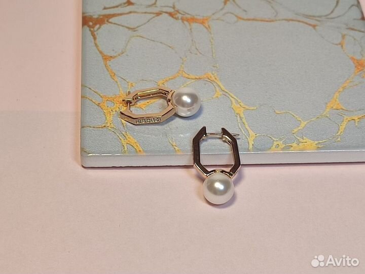 Серьги с жемчугом