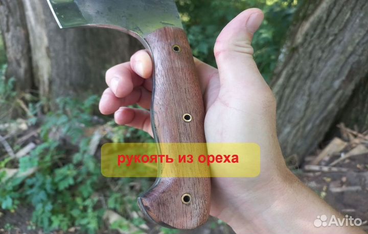 Нож ручной работы сербский тяпка