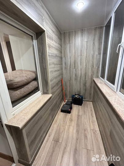 Отделка, остекление, обшивка балконов с гарантией