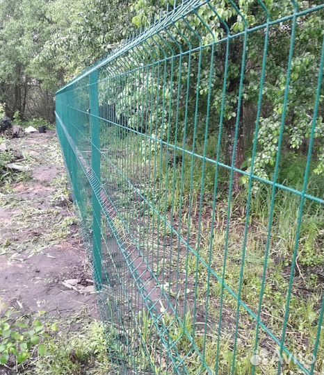 Сетка для забора 3d