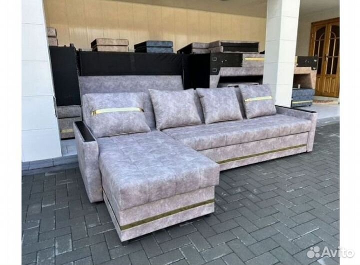 Угловой диван раскладной на заказ