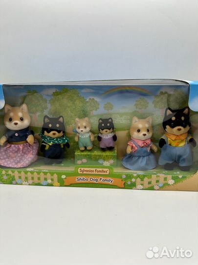 Sylvanian families 2124 Семья собачек Шиба
