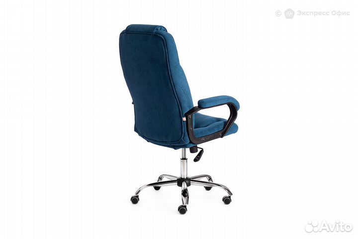 Кресло офисное Bergamo хром (22)