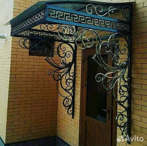 Навес кованный в рассрочку