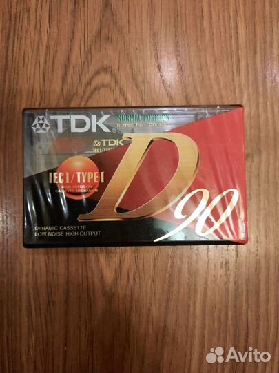 Аудиокассета TDK новая запечатанная оригинал