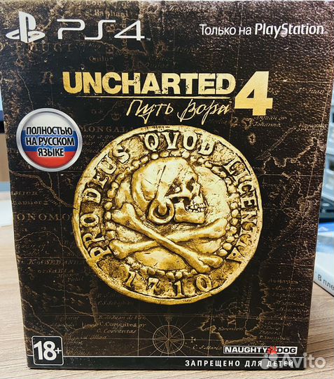 Uncharted 4 Путь Вора Специальное издание ps4