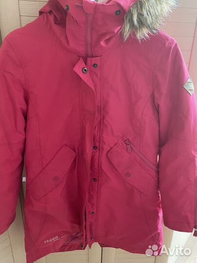 Пальто зимнее для девочки 140