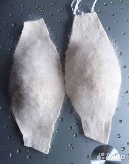 Наколенники валяные из шерсти, лечебная серия