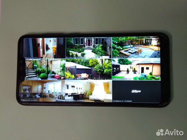 Комплект видеонаблюдения 8 камер IP6 + расходники