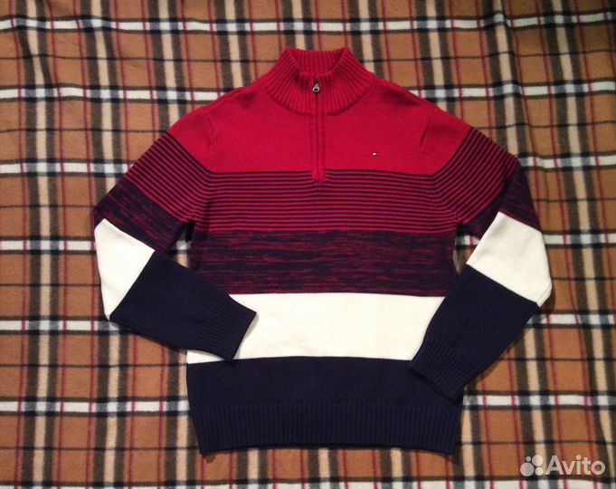 Свитер Tommy Hilfiger 1/4 zip (S)