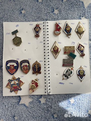 Тяжелые значки и медали СССР, юбилейные