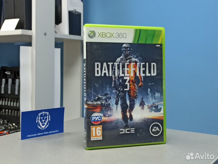 Диск для xBox 360 Battlefield 3